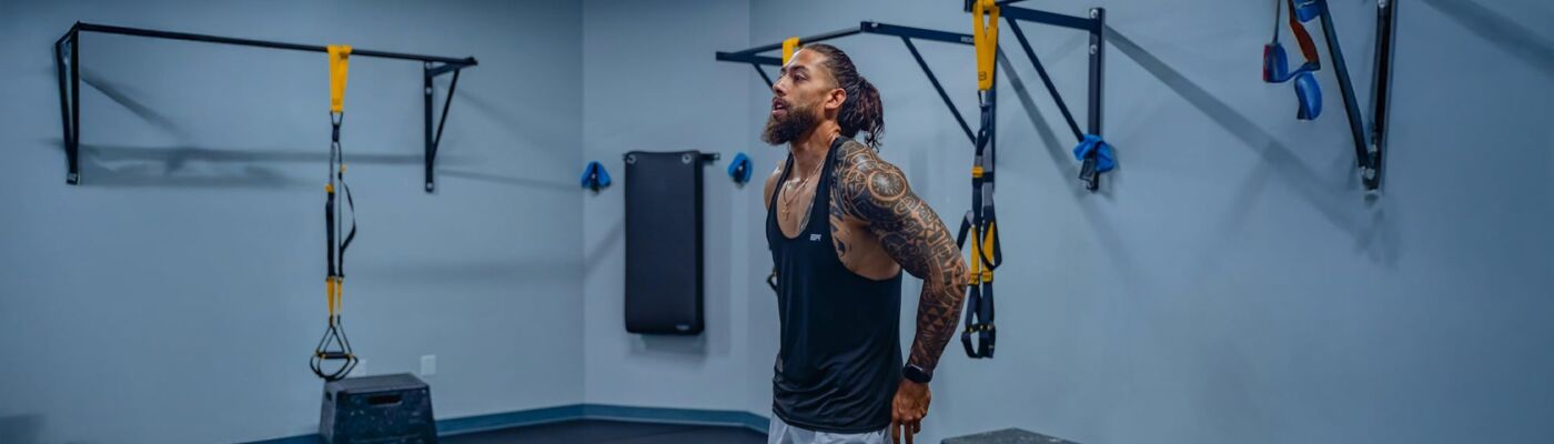 Man standing in Gym