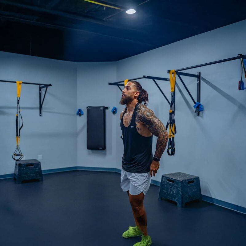 Man standing in Gym